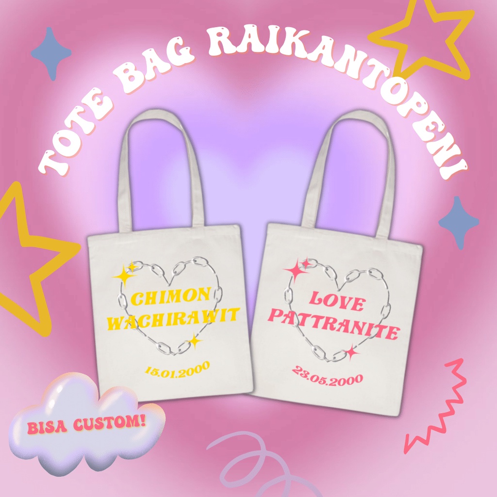 Totebag custom raikantopeni thailand