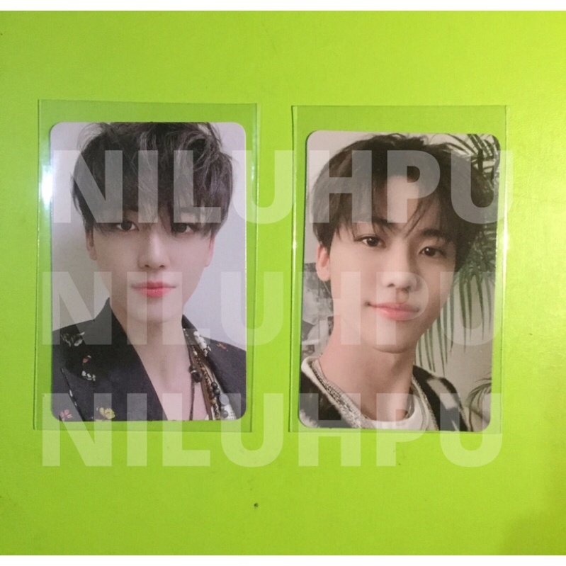photocard jaemin chilling n boring | benefit dari album hot sauce boring chilling crazy | pc jaemin