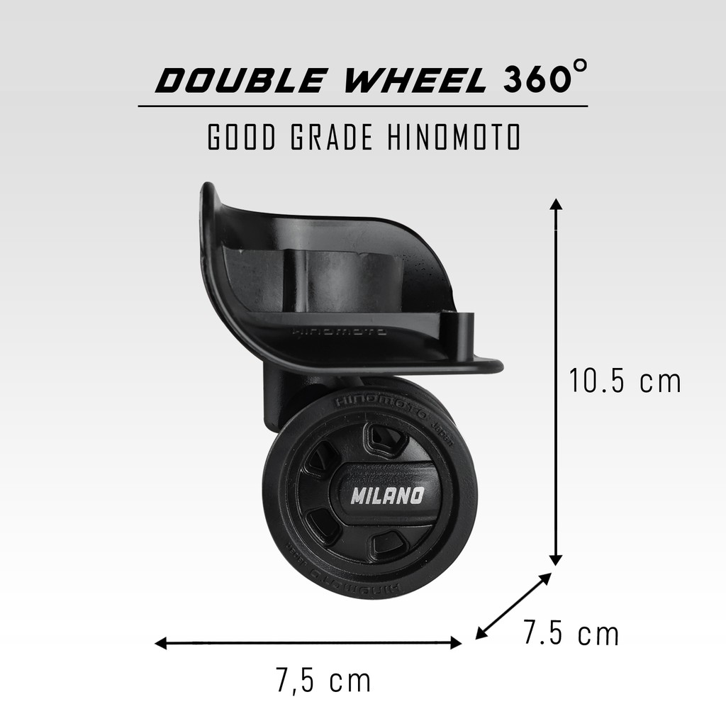 Part Koper : Roda 360 derajat HINOMOTO Wheel