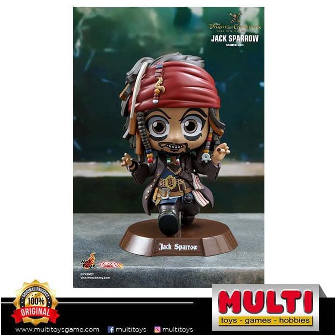 Barang Berkualitas super deformed figure,, HOT TOYS COSBABY 372 JACK SPARROW 18295 ON SALE