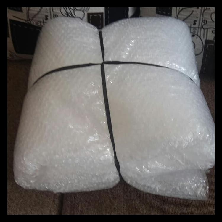 

BAYAR DI TEMPAT (COD) TERMURAH!!! PLASTIK BUBBLE WRAP 500CM X 125CM (5 METER) - PUTIH KODE 97