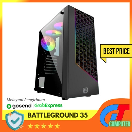 PC Gaming Lengkap i5 10400F Generasi 10 / VGA GTX 1050 Ti 4GB DDR5 / RAM 32GB / SSD / Editing - Gaming