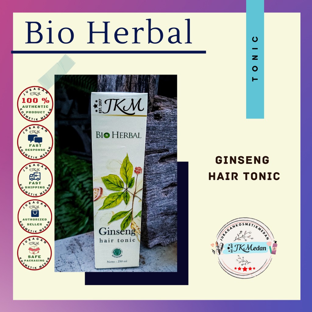 Bio Herbal Shampoo BioHerbal Ginseng Shampoo BPOM Shampo BioHerbal Perawatan rambut