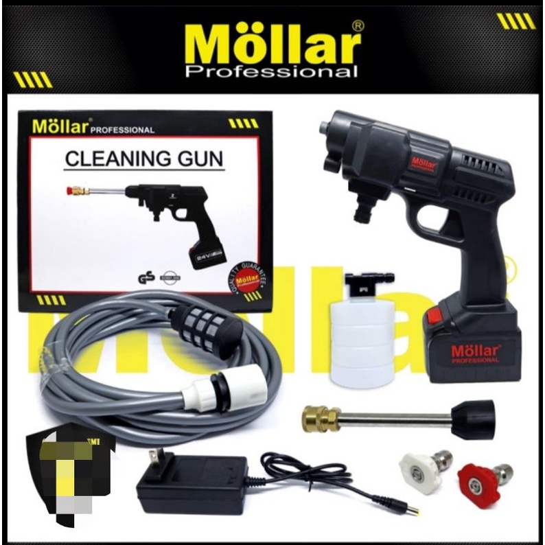 mollar CD HPW24v cordless jet cleaner CDHPW 24V high pressure washer HPW 24v