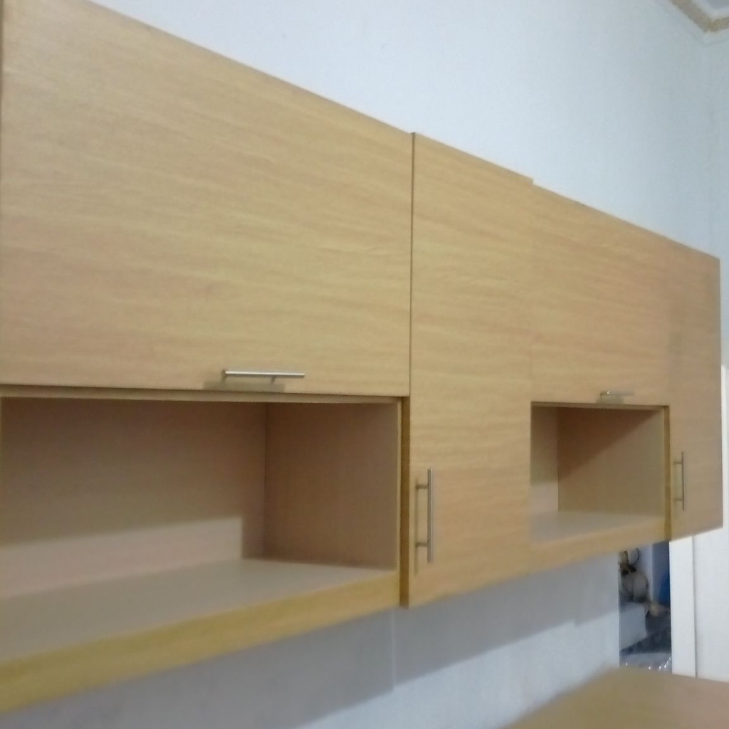 Meja Bar Kitchen Set Minimalis/ Kitchen Set Atas Pintu Hidrolik