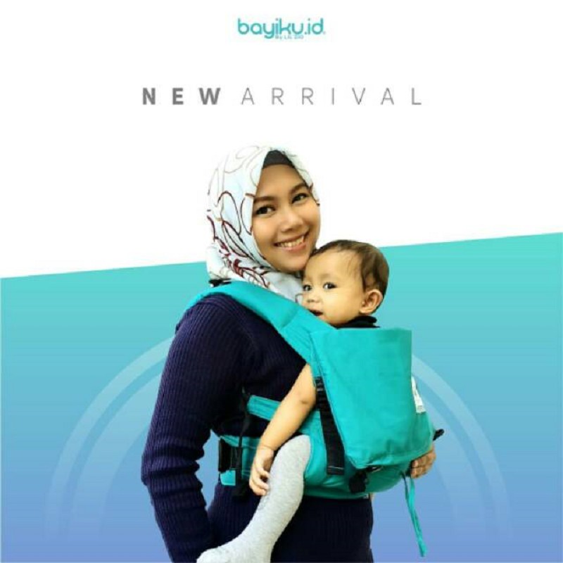 Bayiku ACTIVA SSC MARK II Gendongan Bayi Soft Structure Baby Carrier BAYIKU.ID