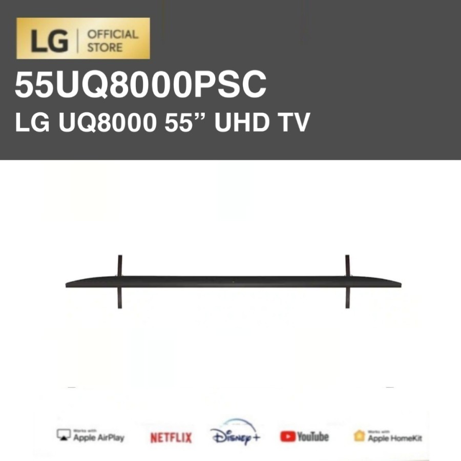 2022 LG 55UQ8000PSC / 55UQ8000 4K Smart UHD TV ThinQ AI 55 Inch