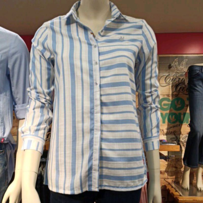 Kemeja wanita cardinal | Kemeja cardinal girl | Cardinal girl kemeja