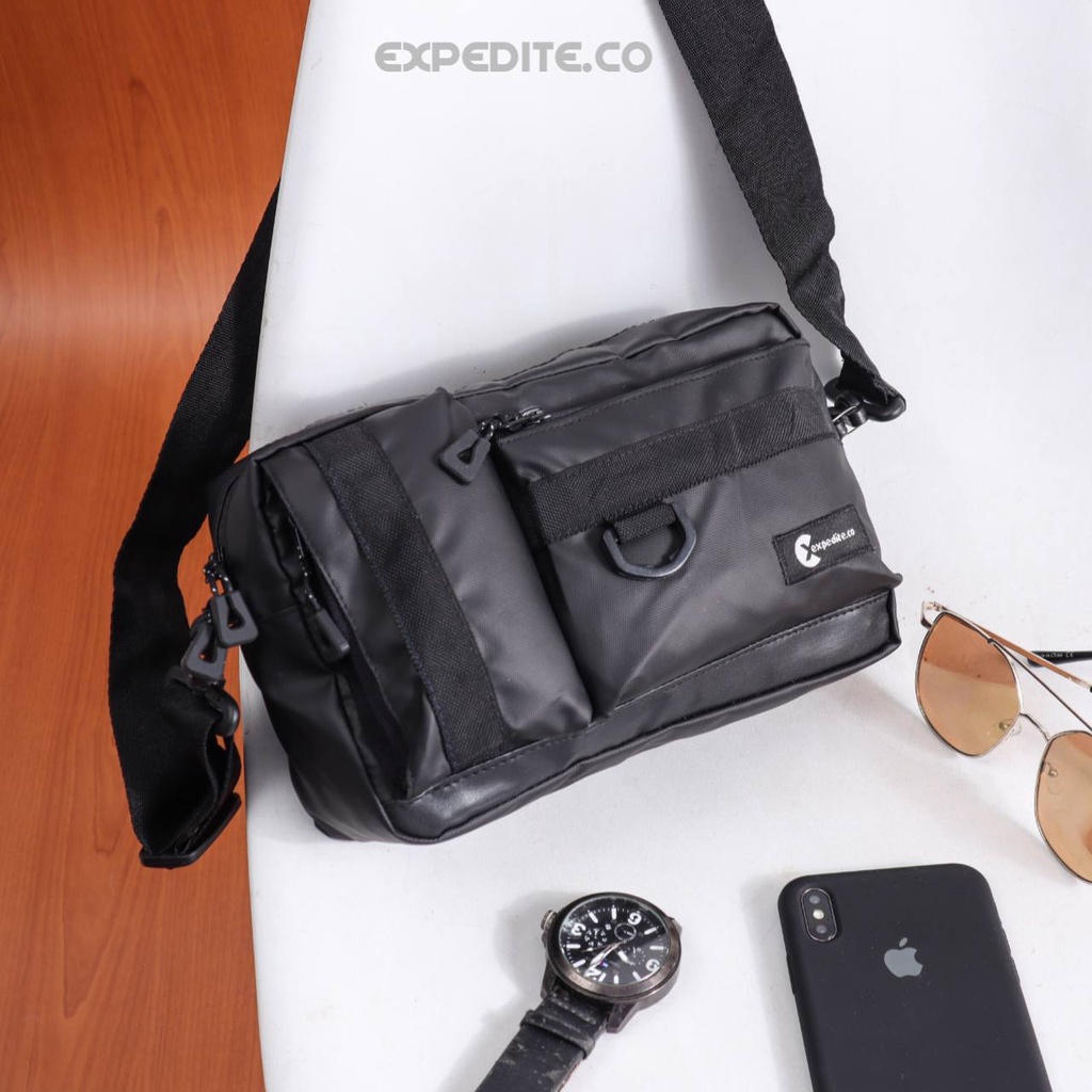 Slingbag Ziges Expedite.co Waterfroof Unisex Bahan Bimo anti air