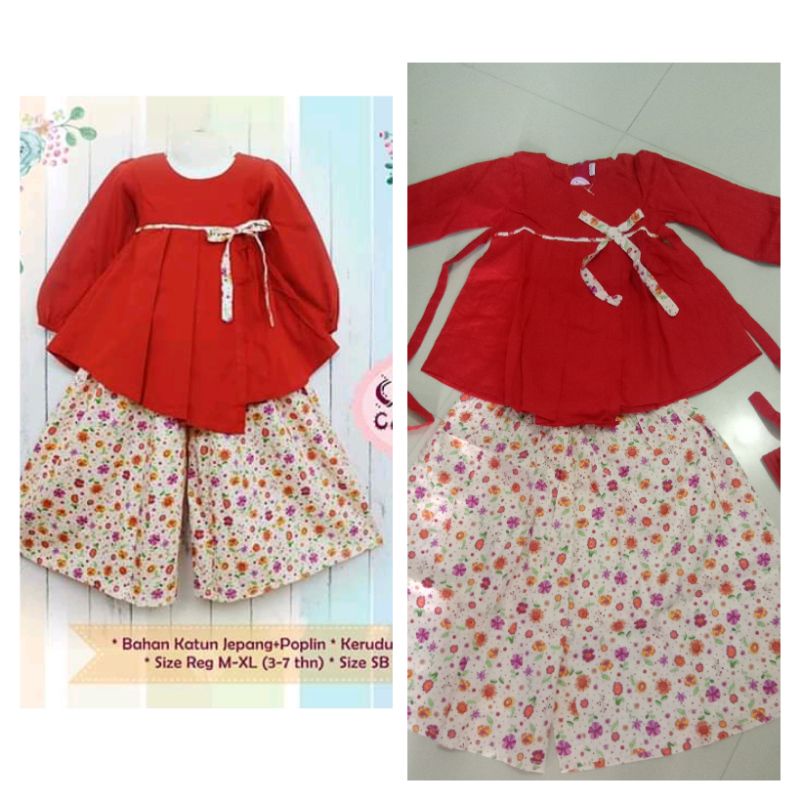 (READY MURAH) SETELAN tunik kulot TUNIK ANAK DAN REMAJA by CUTETRIKk