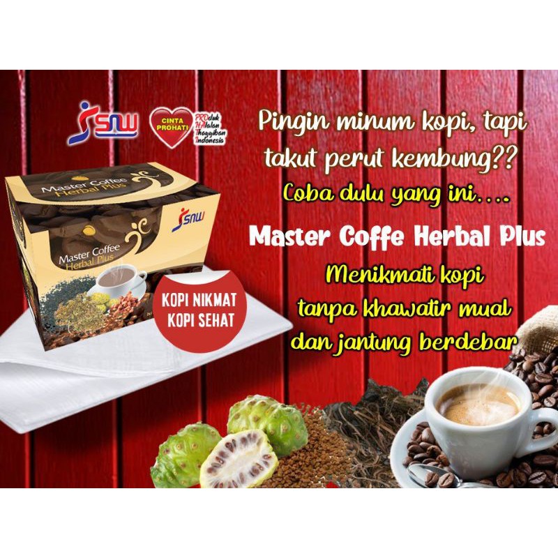 

Master Coffee Herbal Plus - Kopi Herbal