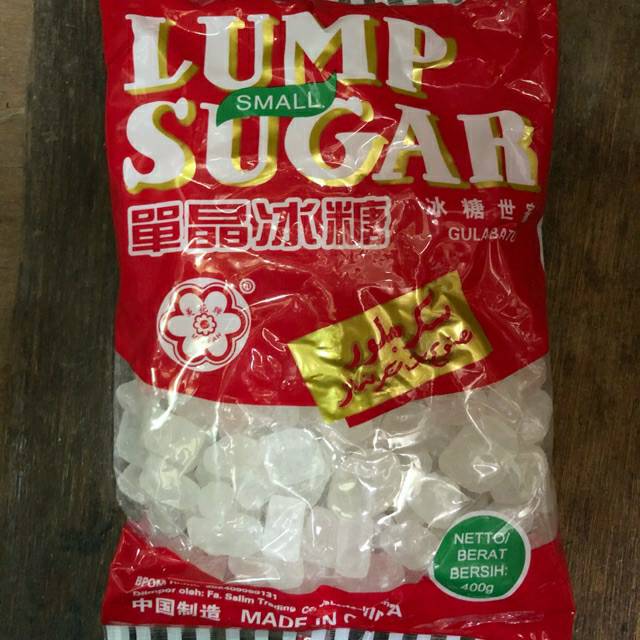 

Lump sugar / gula batu