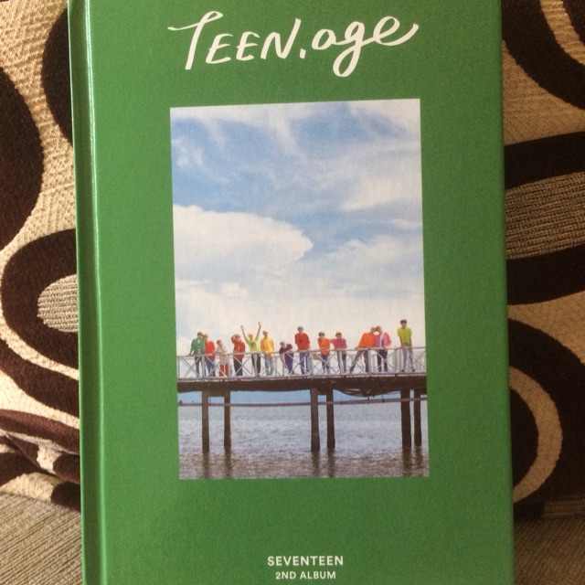 Album Seventeen [TEEN, AGE] Teenage + poster [Green Ver]