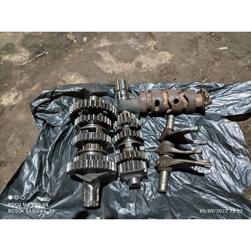 RASIO/RATIO TRANSMISI OPLOS K2, GL SERIES, CB K5 ORIGINAL