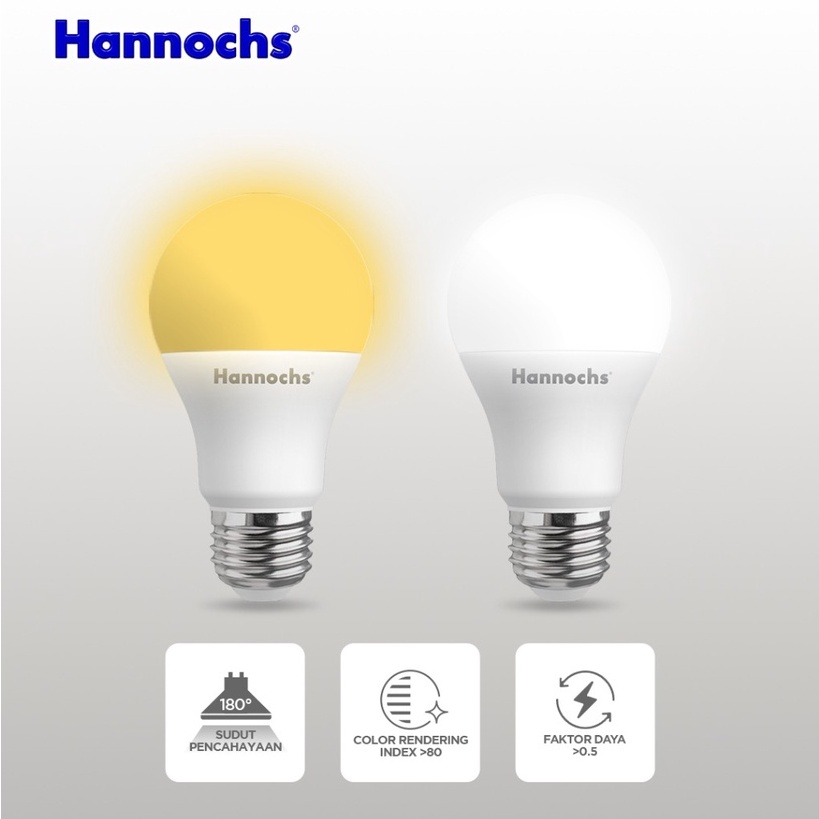 Lampu LED Hannochs Avengers Cool Daylight / Lampu LED Murah / Bohlam LED Murah Hannochs