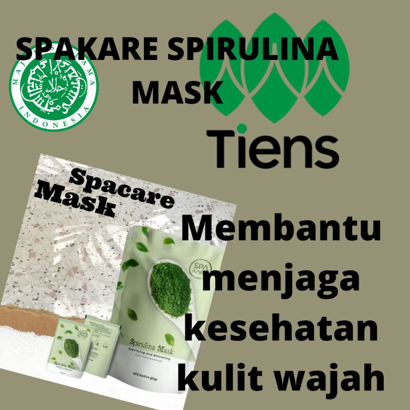 spirulina mask spakare