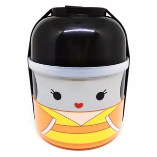 [PROMO] KOTAK MAKAN SUSUN BONEKA JEPANG / LUNCH BOX JAPAN