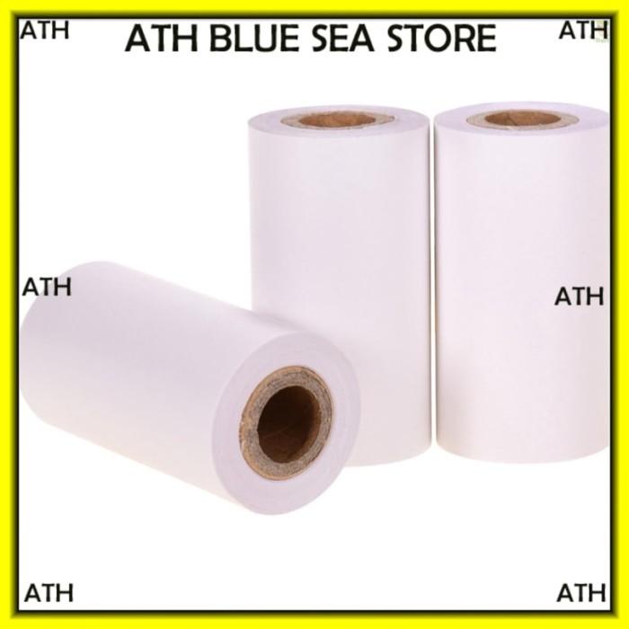 

Paper | Poooli White Blank Sticky Thermal Paper Long-Lasting 10-Years Paper Ro