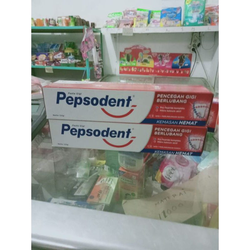 pepsodent 120gr 120 gr