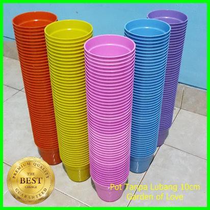 

Pot Tanpa Lubang 10cm 84pcs PaketHemat Pot Es krim ice cream Pot War