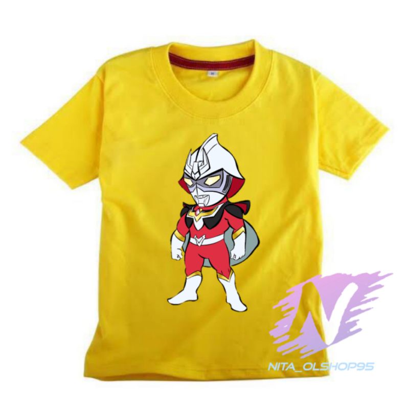 kaos ultarman baju kaos Ultraman gaia