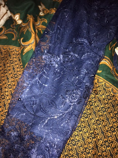 6 Warna, Ada Anak. Batik Kebaya Couple Brukat Tille Maitara Parang Selendang Nirmala