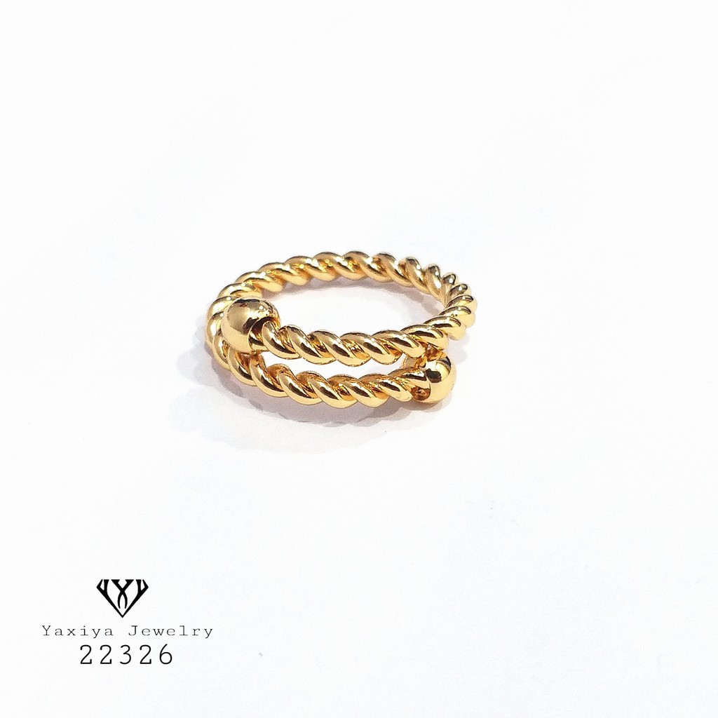 

Cincin Polos Lapis Emas Perhiasan Imitasi Yaxiya Jewelry 016