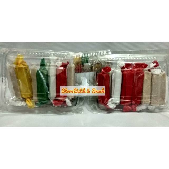 

snack Permen Tape isi 12pcs kemasan Mika 120 Gram/permen/makanan tradisional