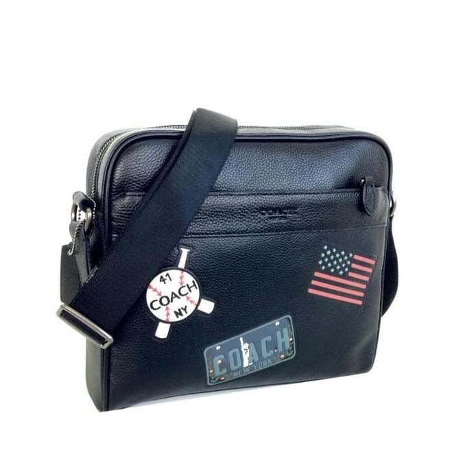 PRODUK LARIS TAS SELEMPANG COWOK SLING BAG■ COACH CHARLES CAMERA BAG SALE
