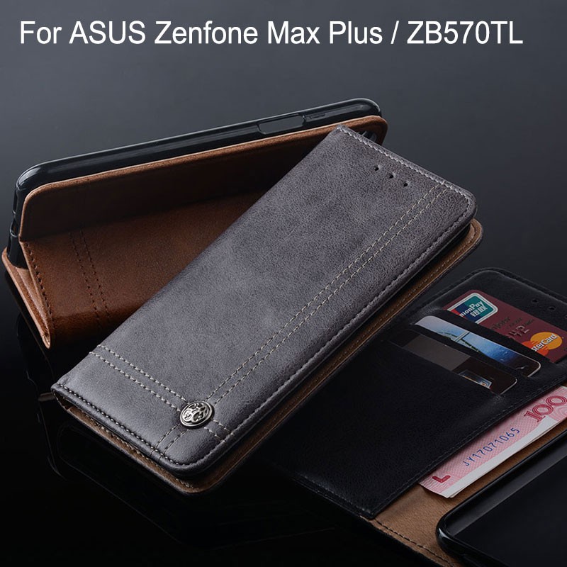 Case for ASUS Zenfone Max Plus ZB570TL M1 X018D with Stand Card Slot