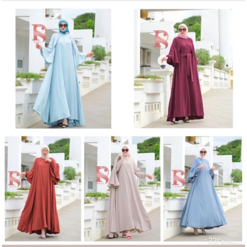 Qisya Dress Raya Series By Rafika Stores