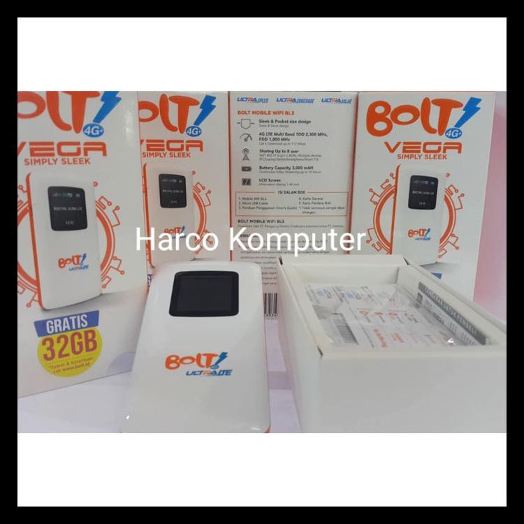 Modem Mifi Bolt Vega Unlock All Operator 4G Lte