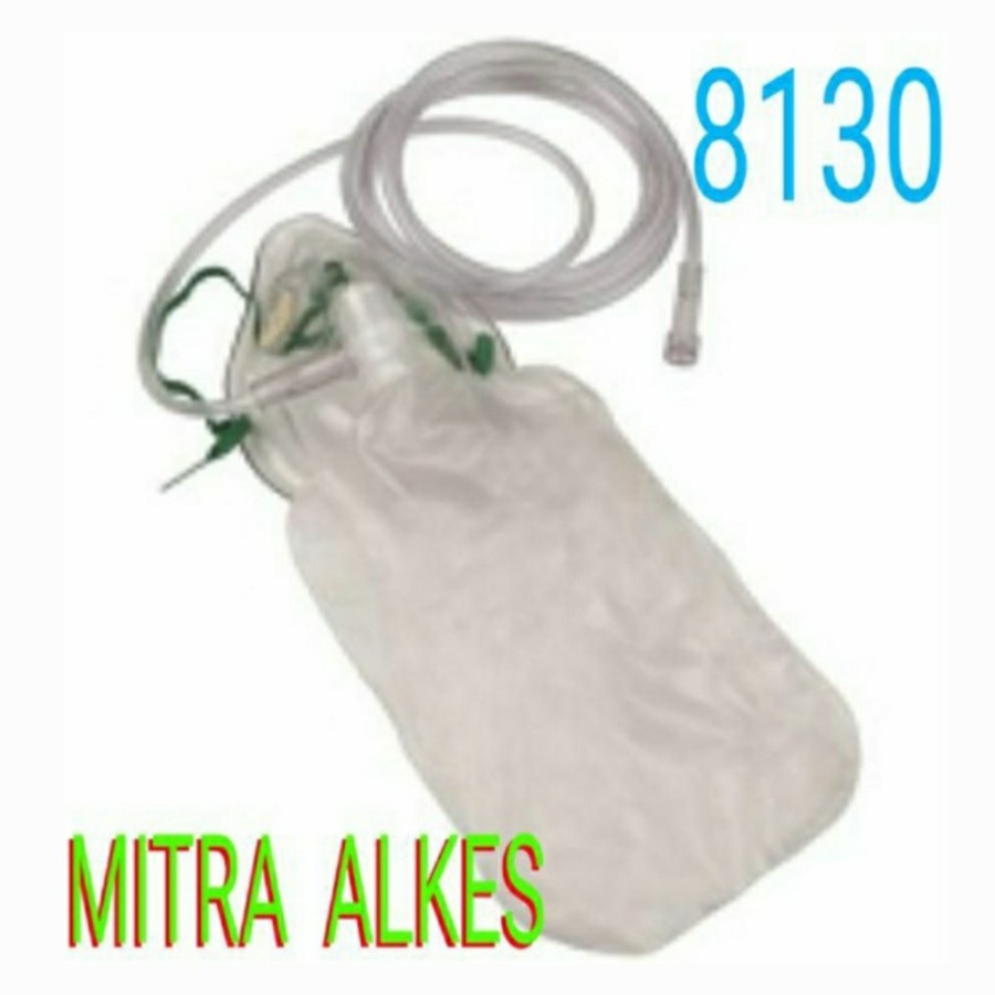 MASKER Non Rebreth Dewasa Salter 8130 / Non Rebreathing. Non-Rebreath Mask / Non-Rebreathing Shalter