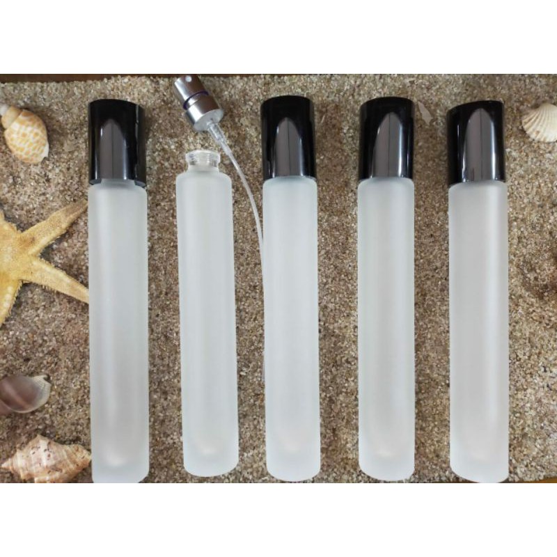 Botol Press doft 30ml/Botol Lilin/isi ulang parfum/TERMURAH/Tutup Hitam