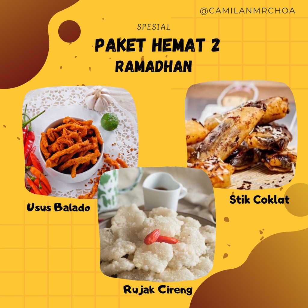 

PAKET HEMAT 2 RAMADHAN CAMILAN