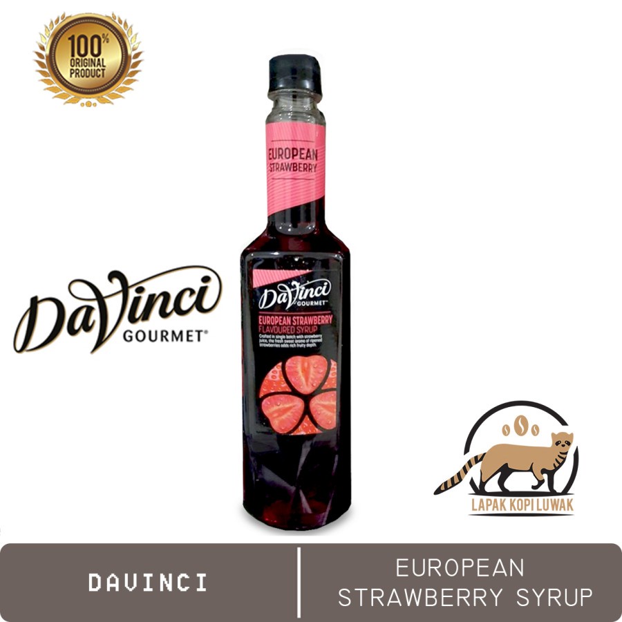 

Davinci Strawberry Syrup