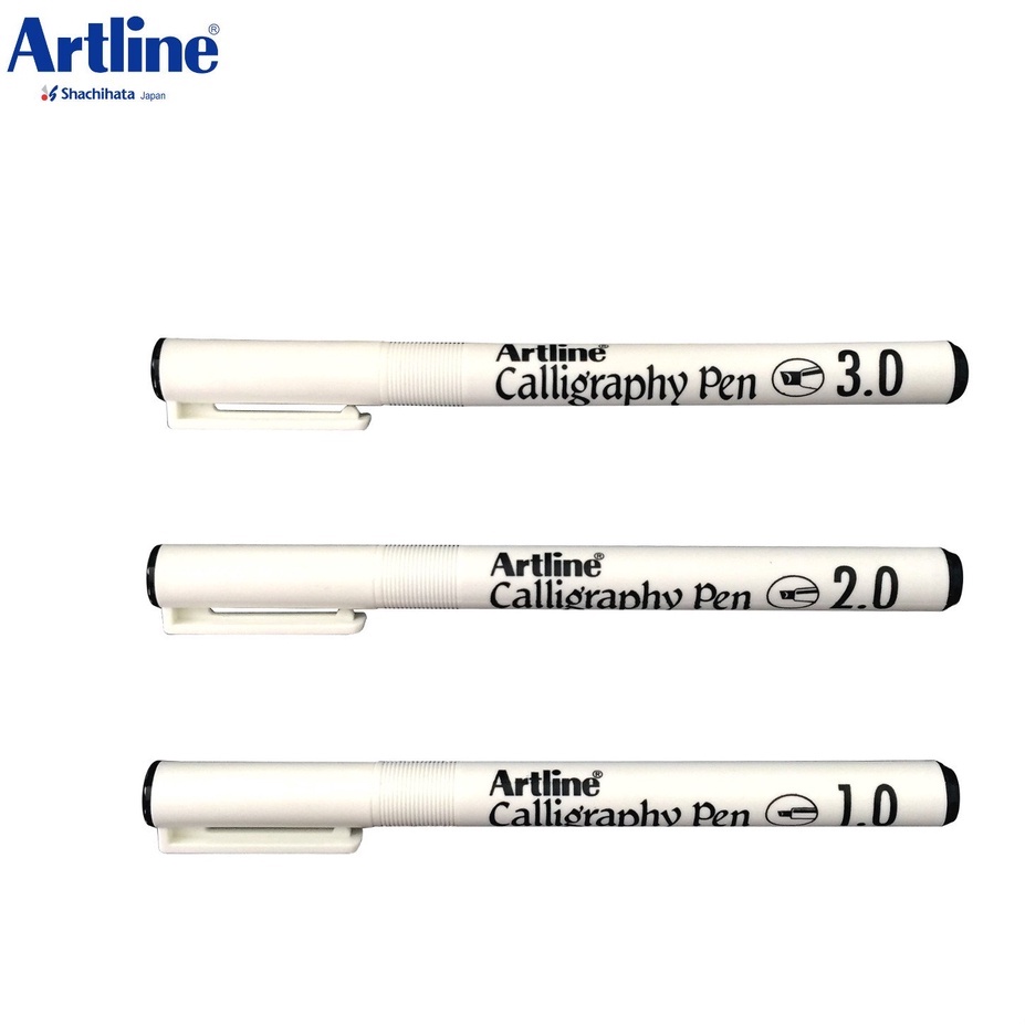

Artline Calligraphy Pen Chisel Style Pulpen Kaligrafi Bolpen Kaligrafi 1.0 2.0 3.0