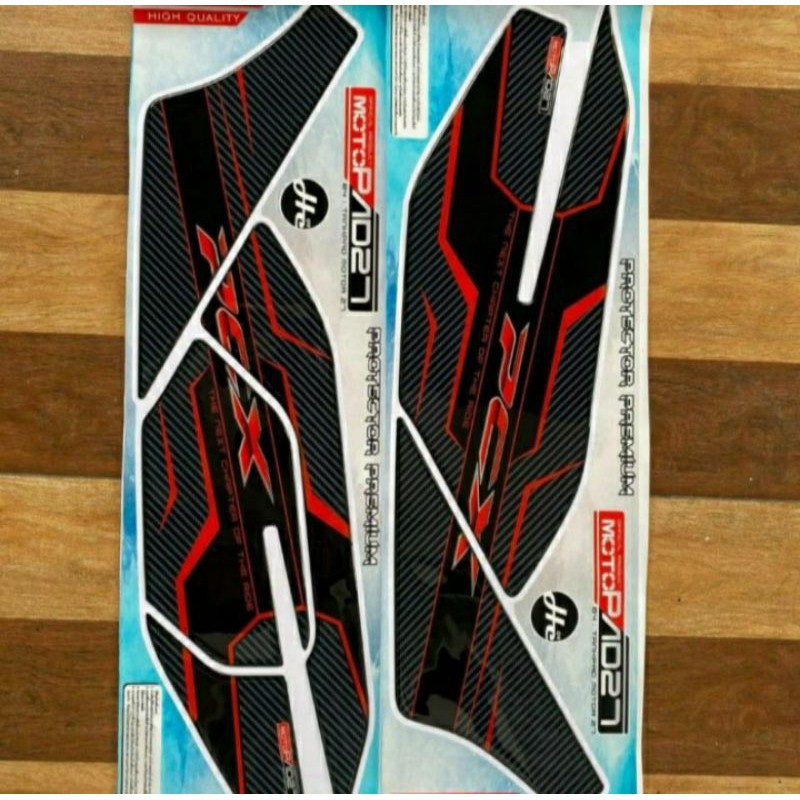 Stiker Sticker Resin Timbul Sidepad All New Pcx 160 2021