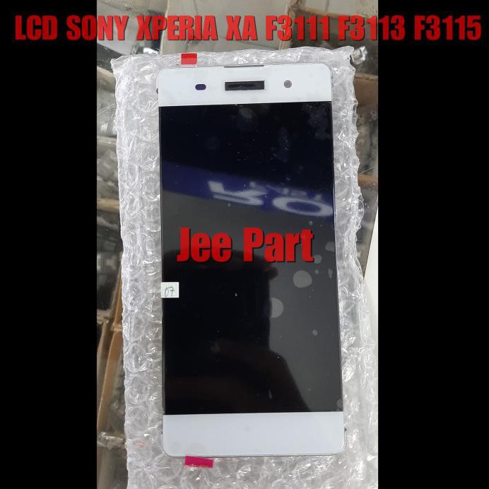 LCD SONY XPERIA XA F3111 F3113 F3115 FULLSET FRAME PUTIH