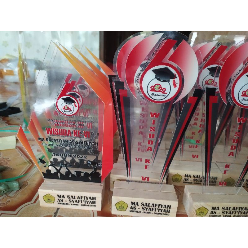 Vandel Akrilik  Costum Tatakan Kayu