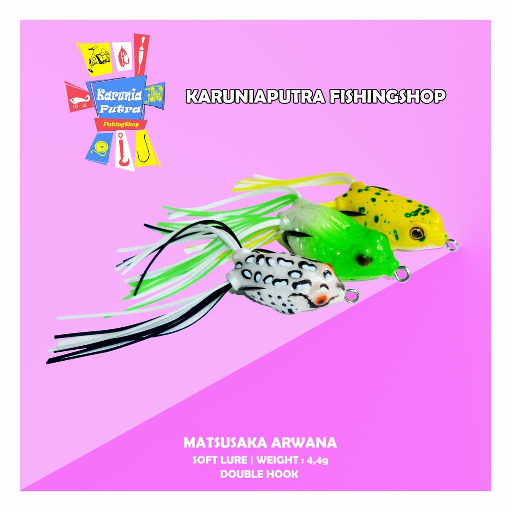 Matsusaka Arwana Soft Lure Jump Frog