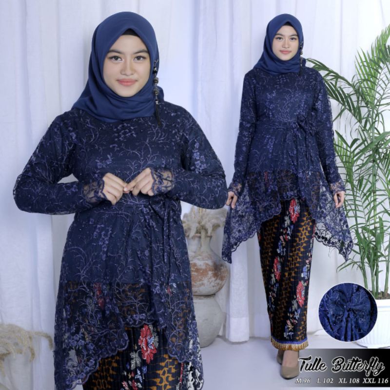 kebaya fashion marissa / kebaya modern kekinian / kebaya cantik untuk pesta dan wisuda / kebaya  top