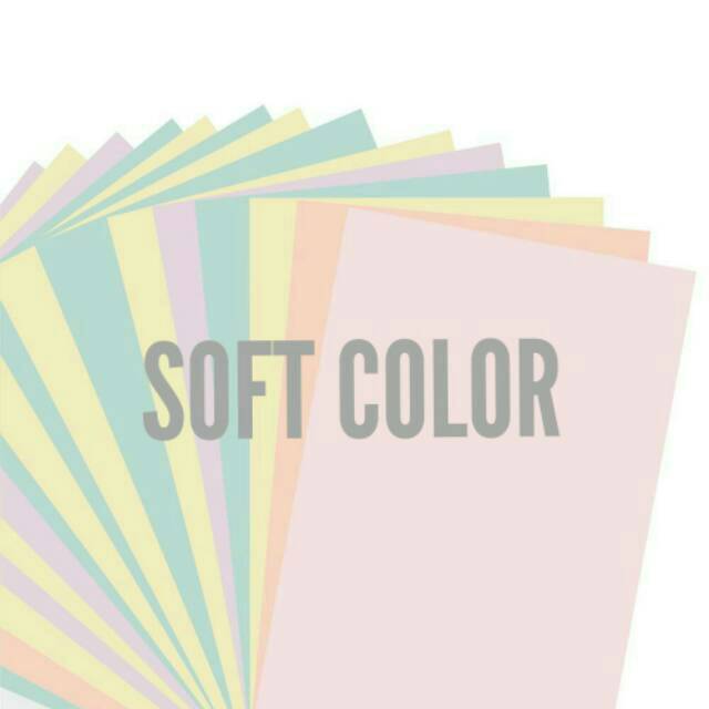 TERMURAH KERTAS JASMINE - SOFT COLOR UKURAN PLANO