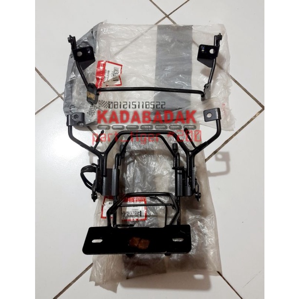 ORI SET Bracket Breket Dudukan Lampu Visor Tiger Revo Tirev Pece Keang Picek Mata Dua Original Atas 