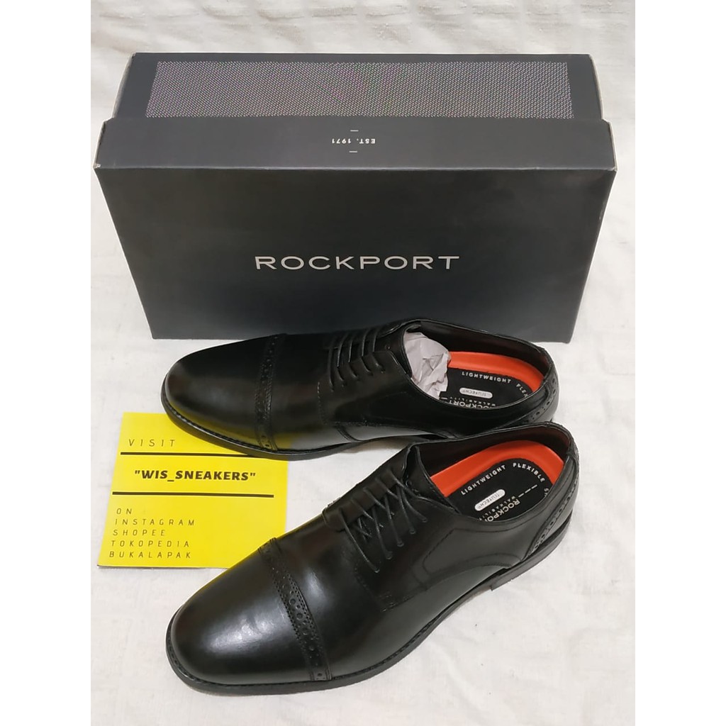 rockport cap toe
