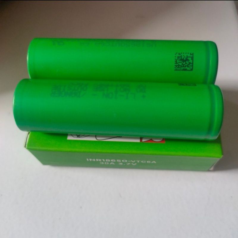 Baterai Sony VTC 6 atau 6A 18650 3000 mAh original 100 persen