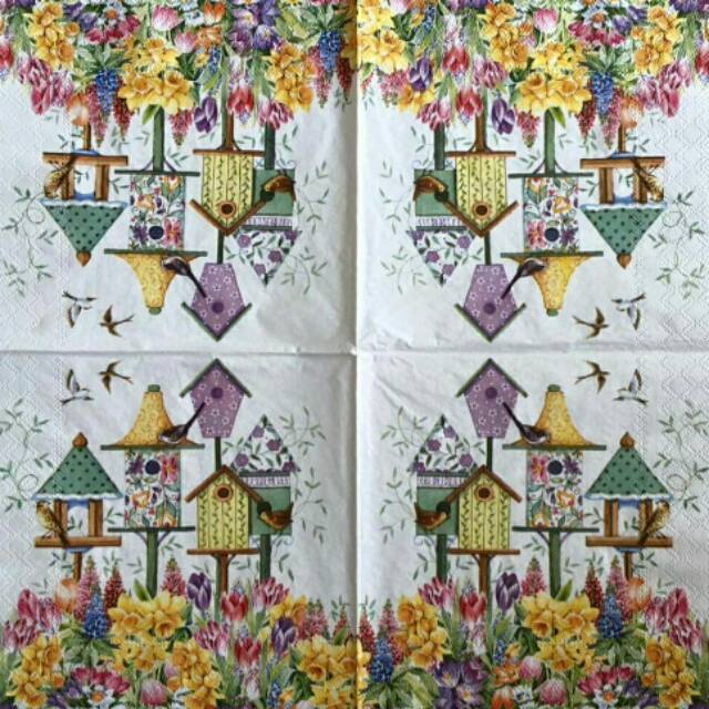 Napkin decoupage eropa