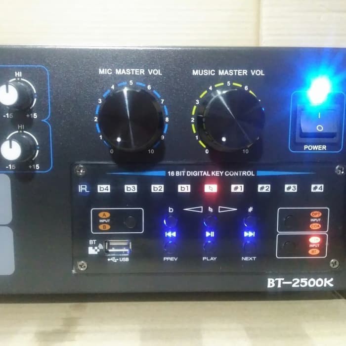 ATL BT 2500K AMPLI KARAUKE POWER AMPLIFIER SOUND SYSTEM