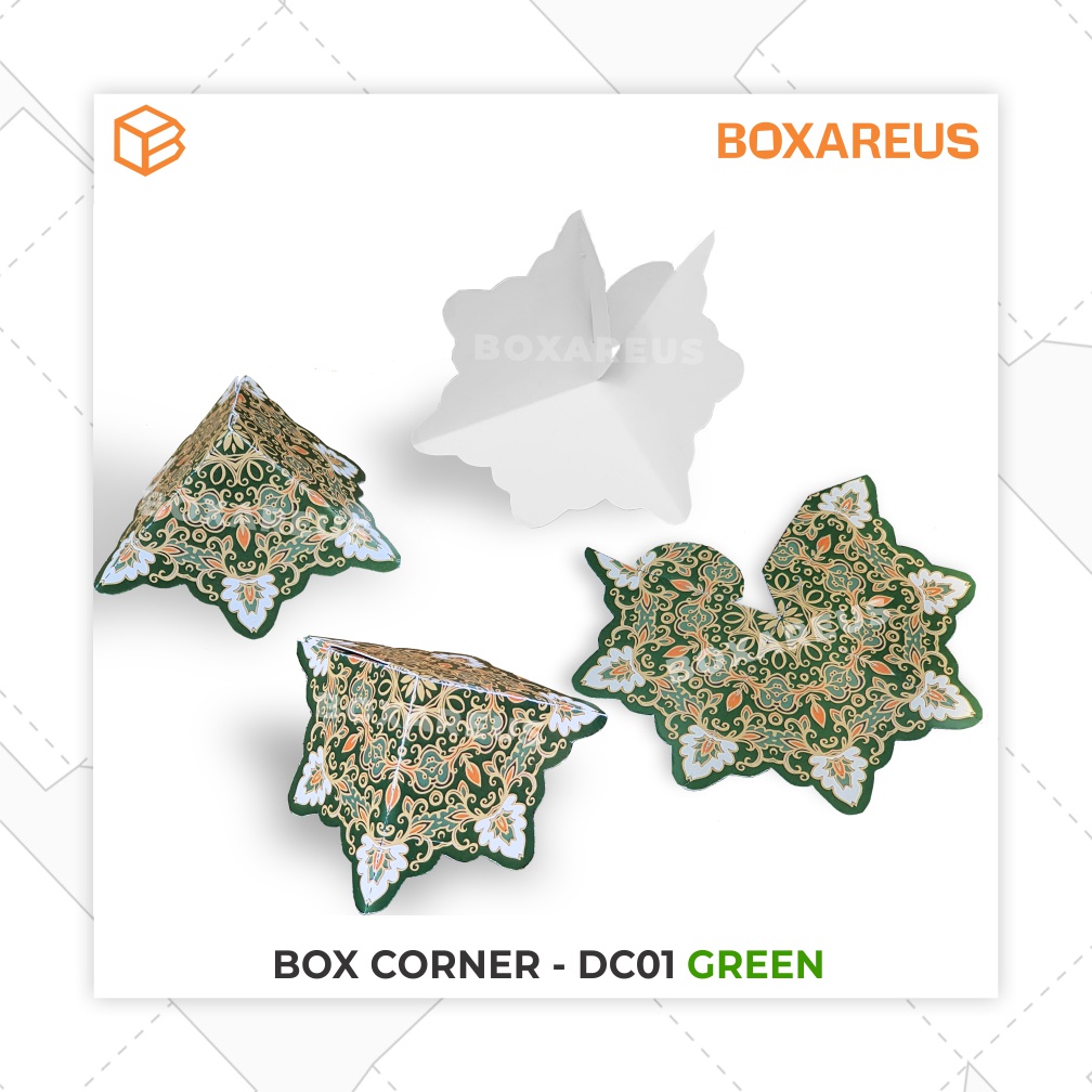 Aksesoris Box Dekorasi Packaging Hiasan Sudut Dus Kardus Decor BOX CORNER | DC