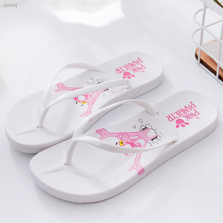SANDAL JEPIT Wanita MOTIF PINK FANTHER Sendal Rumah Santai Cewek Panther-3